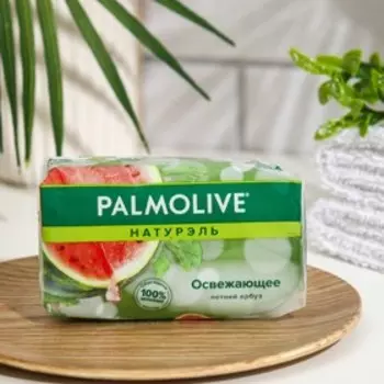 Мыло PALMOLIVE "Натурэль", "Освежающее", "Летний Арбуз", 90 г