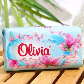 Мыло твердое ALVIERO "Магнолия", 140 г