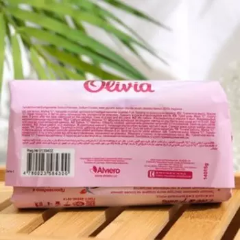 Мыло твердое ALVIERO "Нежный ежевичный мусс", 140 г