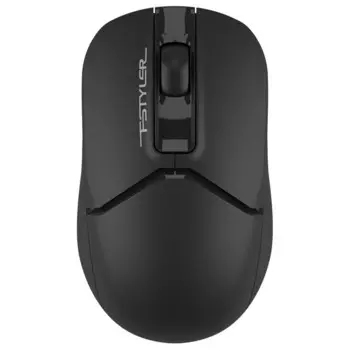 Мышь A4Tech Fstyler FB12, оптическая, беспроводная, 1200dpi, USB, чёрный