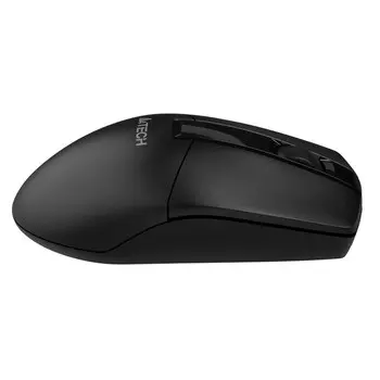 Мышь A4Tech G3-330NS silent, оптическая, беспроводная, 1200dpi, USB, чёрный
