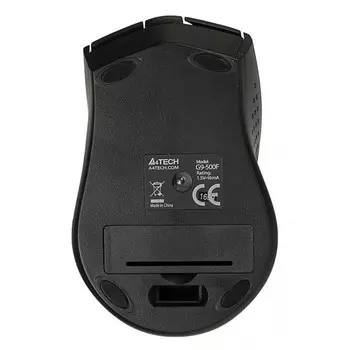 Мышь A4Tech V-Track G9-500F черный оптическая (1200dpi) беспроводная USB1.1 (4but)