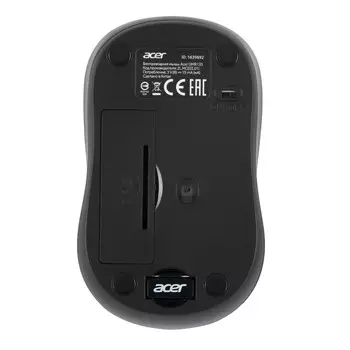 Мышь Acer OMR135 зеленый оптическая (1000dpi) беспроводная USB для ноутбука (2but)