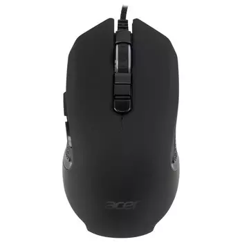 Мышь Acer OMW160 черный оптическая (6400dpi) USB (8but)