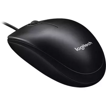 Мышь Logitech M100 черный оптическая (1000dpi) USB (2but)