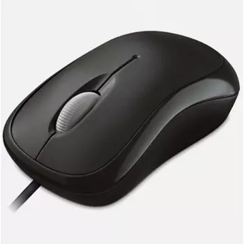 Мышь Microsoft Basic Optical Mouse Black черный оптическая (1000dpi) USB (2but)