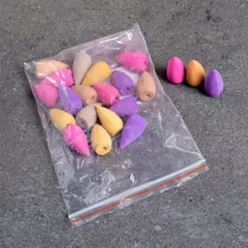 Благовония набор ароматических конусов 20 шт. микс, 15х10х2см