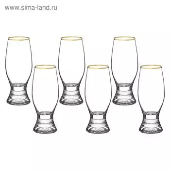 Набор бокалов для шампанского «Джина», 210 мл, 6 шт.