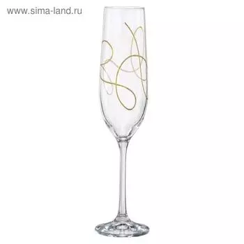 Набор бокалов для шампанского «Виола», 190 мл, 2 шт.