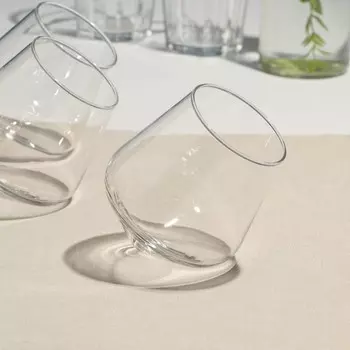 Набор бокалов для виски «Неваляшка», стеклянный, 220 мл, 6 шт