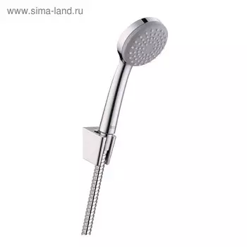 Набор для душа IDDIS 0011F00i16, лейка, шланг, держатель, хром
