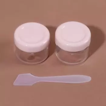 Баночки для хранения, 17 мл, набор - 3 шт., МИКС