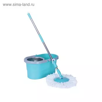 Набор для мытья пола Soft Touch, швабра + ведро МИКС