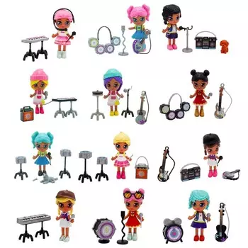 Набор игровой Funky Toys, c фигуркой и музыкальными инструментами, МИКС