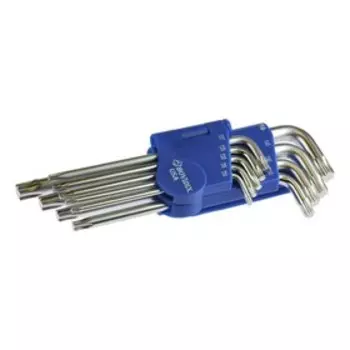 Набор ключей BOVIDIX 5990409, TORX (T10,T15,T25,Т27, T30,T40, Т45, Т50)