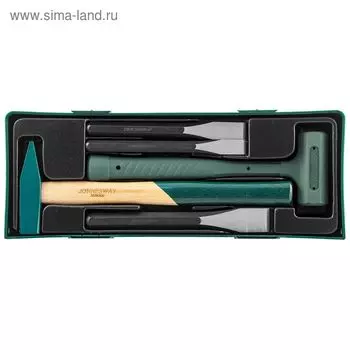 Набор молотков и зубил Jonnesway AG010026ST, 5 предметов