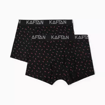 Трусы мужские KAFTAN Hot Stop 2 шт., размер 52