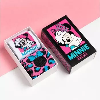 Носки детские Minnie, Минни Маус, 2 пары, 23-25 см