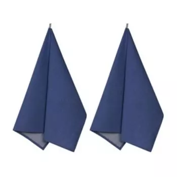 Набор полотенец Blue, размер 45х60 см. - 2 шт, цвет синий