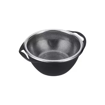 Набор Regent inox Pronto: дуршлаг, миска, d=19 см