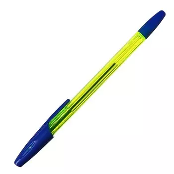 Набор ручек шариковых 8 шт. LANCER Office Style 820 узел 0.5 синий, корп. зел хамелеон
