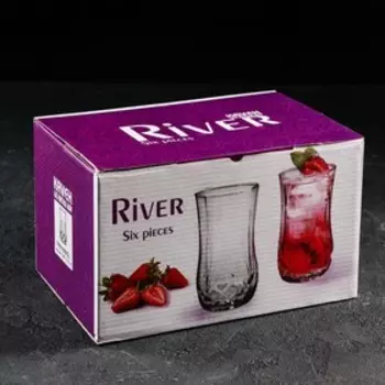 Набор стаканов River, 330 мл, 6 шт