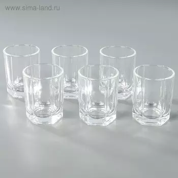 Набор стопок «Стиль», 50 мл, 6 шт