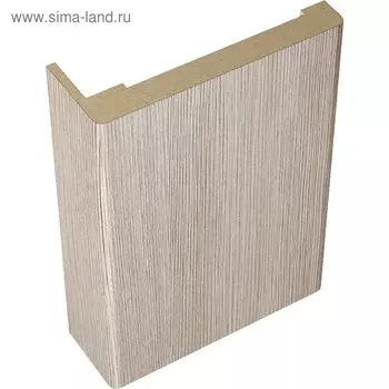 Наличник экошпон телескоп левый Ясень Японский, 25x70x2200
