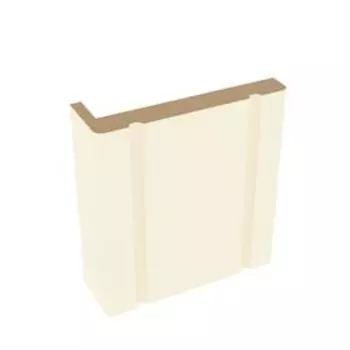 Наличник резной телескопический Vinyl, 2150х70х24 мм, цвет ваниль