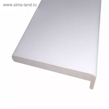 Наличник телескопический, 2185 80 10 мм, ПВХ, цвет белый бархат