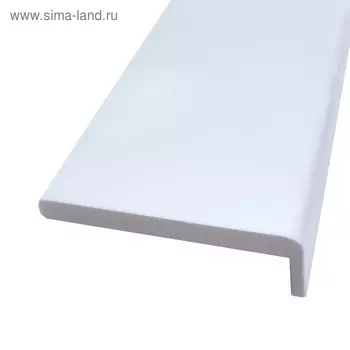 Наличник телескопический, 2185 80 10 мм, ПВХ, цвет белый глянец