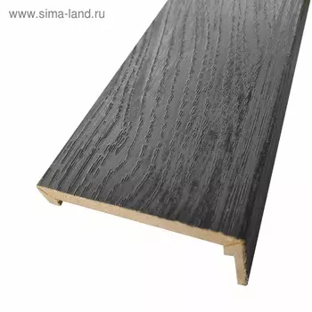 Наличник телескопический плоский, 2150 × 70 × 10 мм, цвет серена графит