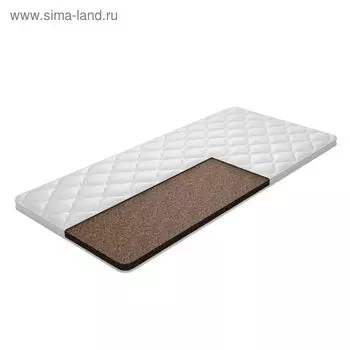 Наматрасник кокос, размер 160х190х3 см, чехол жаккард