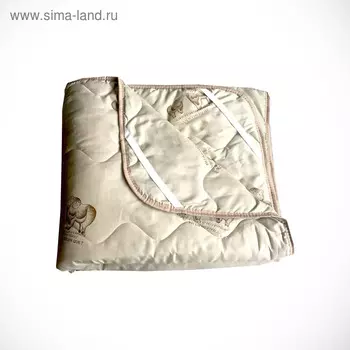 Наматрасник Овечья шерсть 160х200, пэ 100%, конверт
