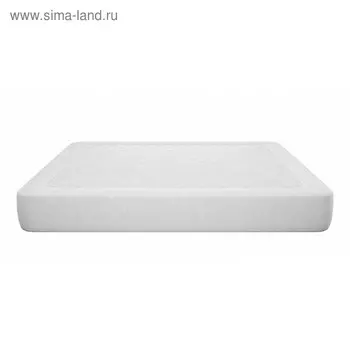 Наматрасник Simple, размер 90 × 190 см, поликоттон, белый