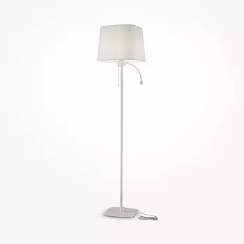 Торшер Maytoni Z001FL-L3W-1W, 1хE27, 60Вт, 37х37х162,9 см, цвет белый