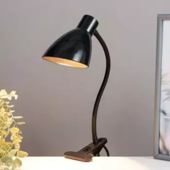 Настольная лампа 16700/1BK Е27 15 Вт черный RISALUX