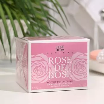 Насыщенный крем Librederm Rose de Rose возрождающий дневной 50 мл