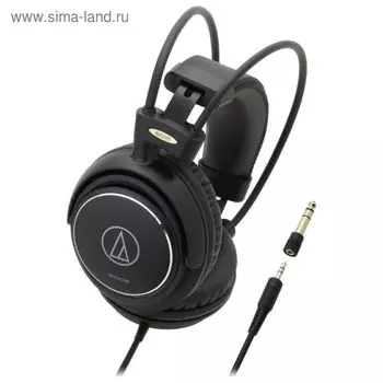 Наушники AUDIO-TECHNICA ATH-AVC500, полноразмерные, черные