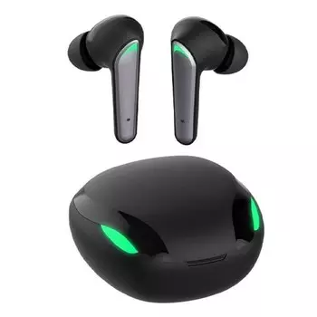 Наушники беспроводные TFN Rage, TWS, отклик 55 мс, Bluetooth 5.1, 30/300 мАч, сенсорные, чёрные