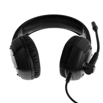 Наушники Gembird MHS-GX15, игровые, полноразмерные, микрофон, мембрана 50 мм, 2.2 м, черные