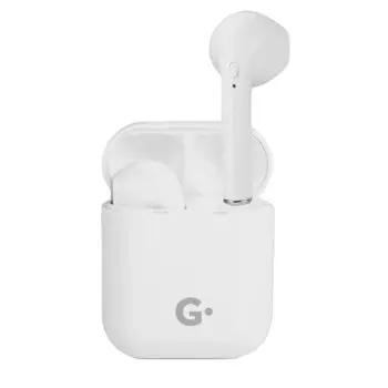 Наушники Geozon G-Base G-S04WHT, беспроводные, микрофон, 35/300 мАч, IPX4, белые