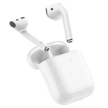Наушники беспроводные Hoco EW41, TWS, вкладыши, Bluetooth 5.3, 35/350 мАч, белые