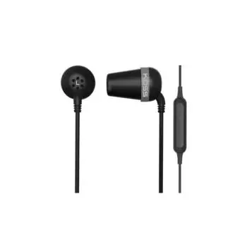 Наушники KOSS The Plug Wireless, вакуумные, микрофон, ВТ 4.2, чёрные