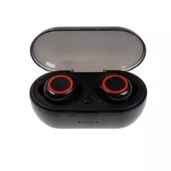 Наушники Ritmix RH-802BTH TWS, беспроводные, вакуумные, микрофон, BT 5.0, 40/300 мАч, черные