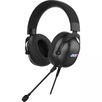 Наушники с микрофоном Acer AHW122 черный 2.1м мониторные USB оголовье (ZL.HDSCC.01U)