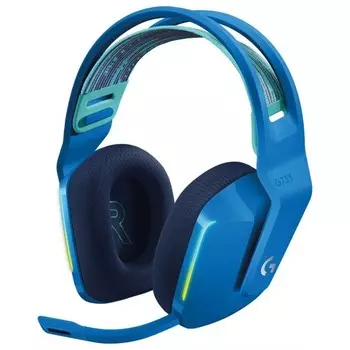 Наушники с микрофоном Logitech G733 Lightspeed синий накладные Radio оголовье (981-000943) 1068581