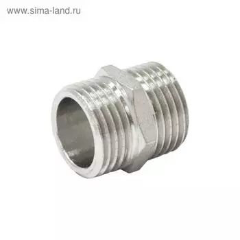 Ниппель STI, 1 1/4", никелированная латунь