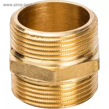 Ниппель STOUT SFT-0003-114114, 1 1/4", наружная/наружная резьба
