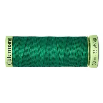 Нить Top Stitch для отстрочки, 30 м, 744506 (402 изумрудно-зелёный)